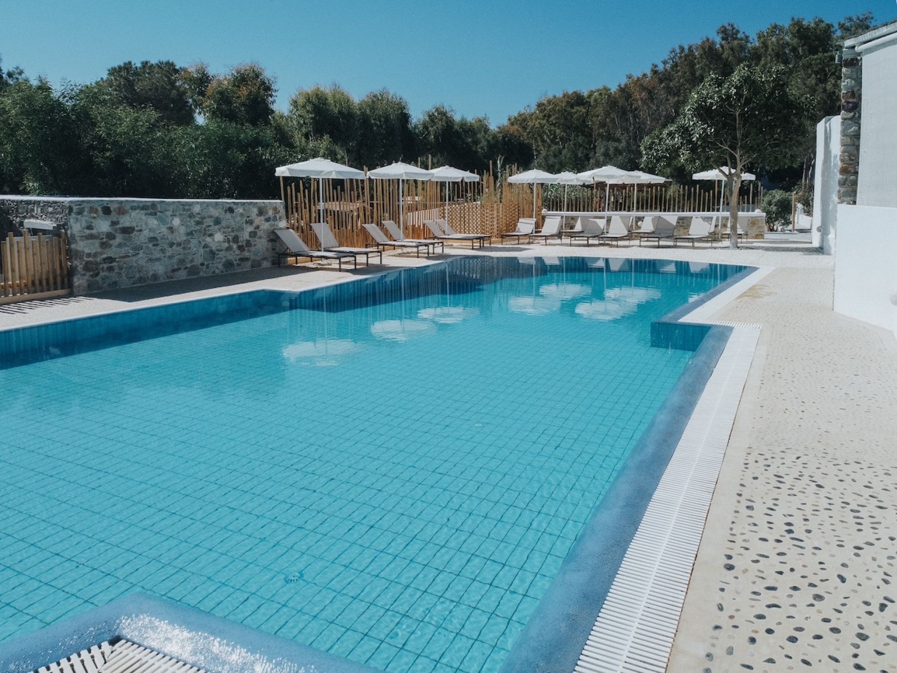 Coralli  Sea Side Resort Amazing Vacation on Livadakia Beach in Serifos Aegean island Lounge Bar is sea front, and there is also a pool and Restaurant inside the complex.